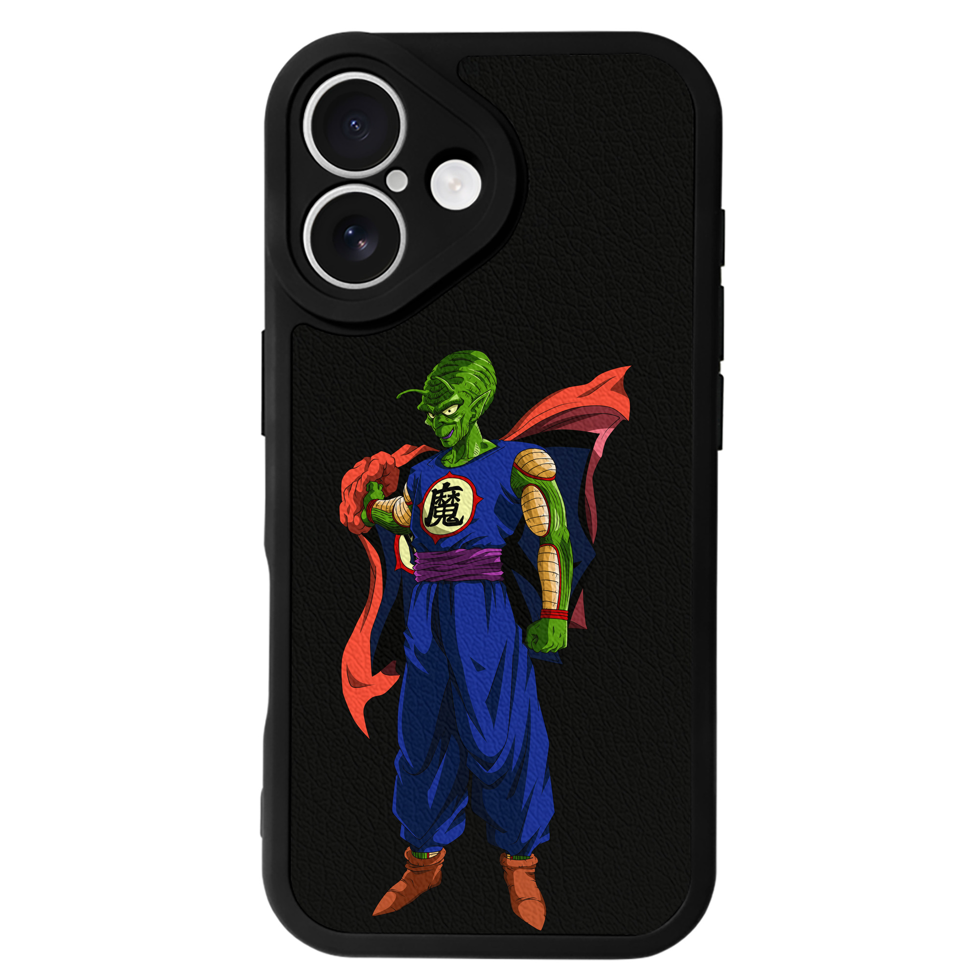 （画像用） ドラゴンボール DRAGON BALL 【iPhone 16シリーズ対応】シリコンスマホケース（レザー調） 材質：シリコン